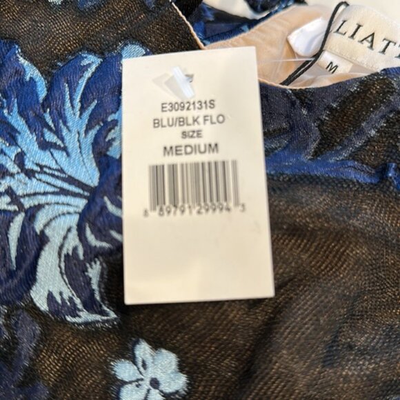 Elliatt Blue and Black Babydoll Mini Dress - Picture 11 of 11